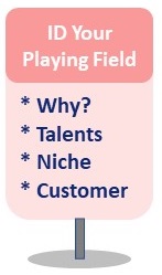 Information Product Ideas 1st stop - identify your playing field