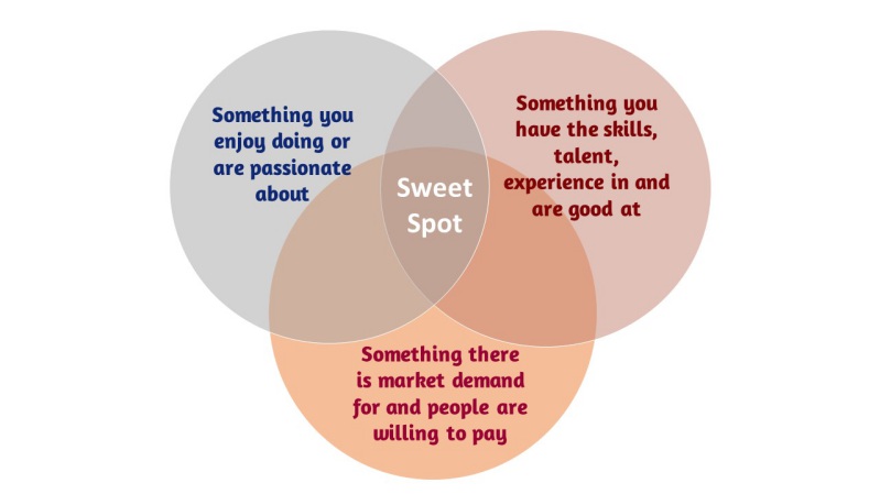 identify your niche - find your sweet spot